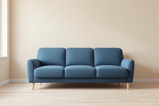 Moss Three-Seat Sofa